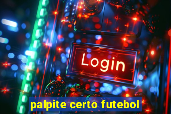 palpite certo futebol